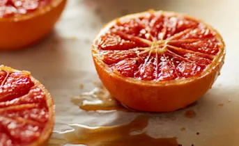 Gekaramelliseerde grapefruit