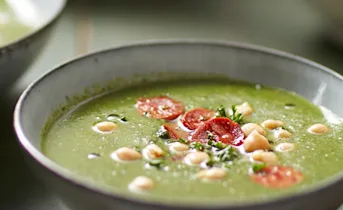 Boerenkoolsoep met chorizo