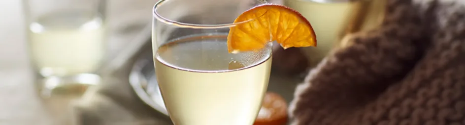 Witte glühwein