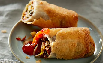 Knapperige loempia’s