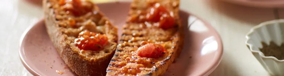 Spaanse Pan con tomate