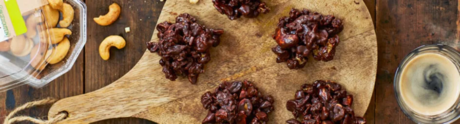 Cashew-vijgenrotsjes met muesli