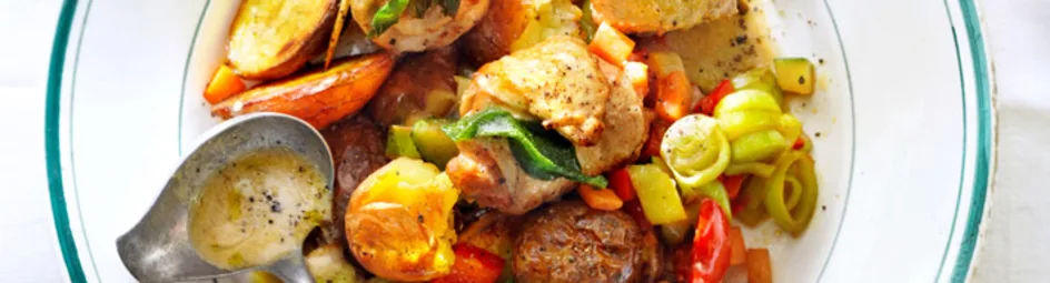 Aardappelgnocchi met bolognesesaus en sperziebonen