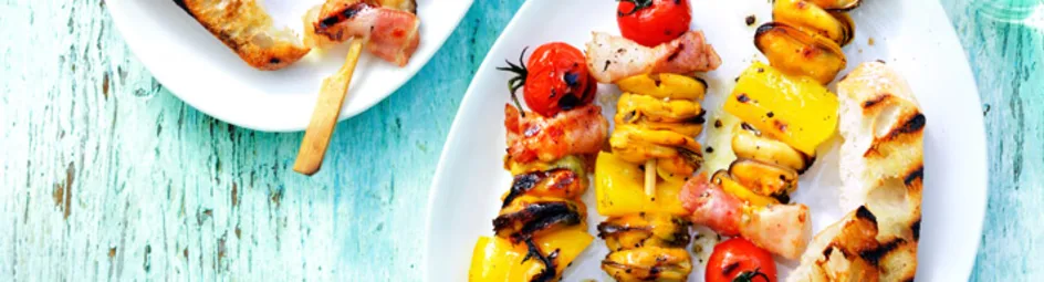 Tapasspiesjes met mosselen
