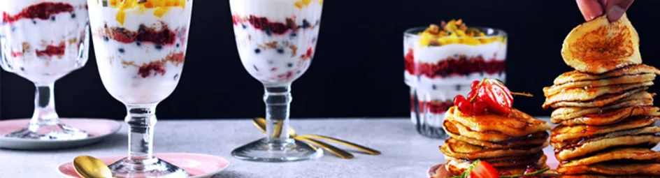 Kerstyoghurt-trifle