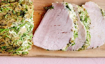 Rollade met kruidenkorst