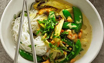 Groene curry met witlof