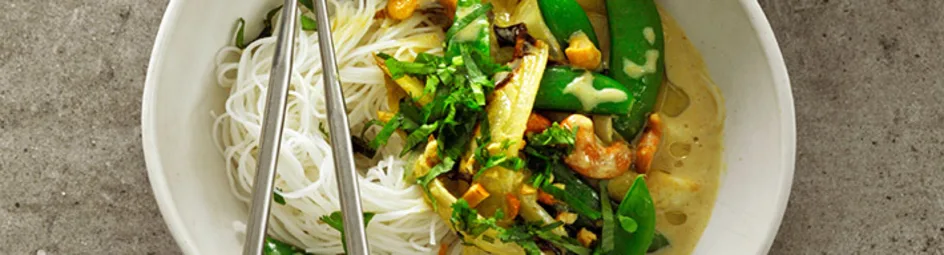 Groene curry met witlof