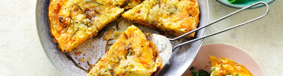 Frittata met couscous