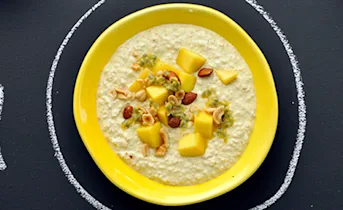 Havermout met yoghurt en fruit