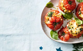 Gevulde Red Scarlett vleestomaten