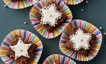 Brownies met sterren