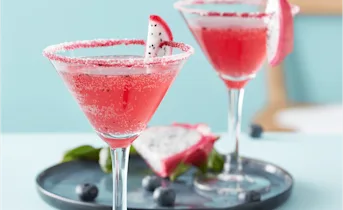 Purple rain cocktail