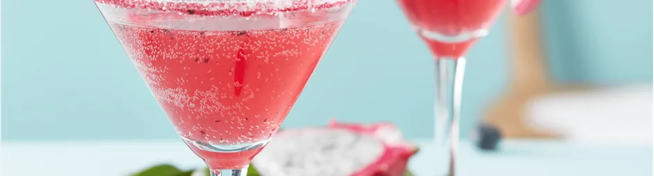 Purple rain cocktail