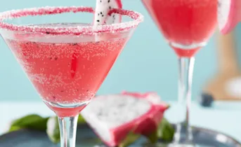Purple rain cocktail