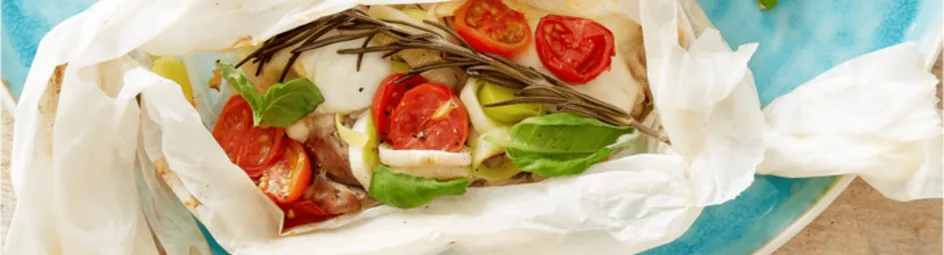 Italiaanse kip met mozzarella, prei en tomaat