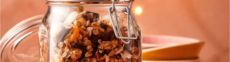 Kerstgranola met pompoenpitten