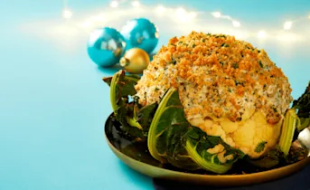 Geroosterde bloemkool met truffeltapenade