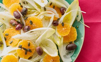 Venkel witlofsalade met mandarijn