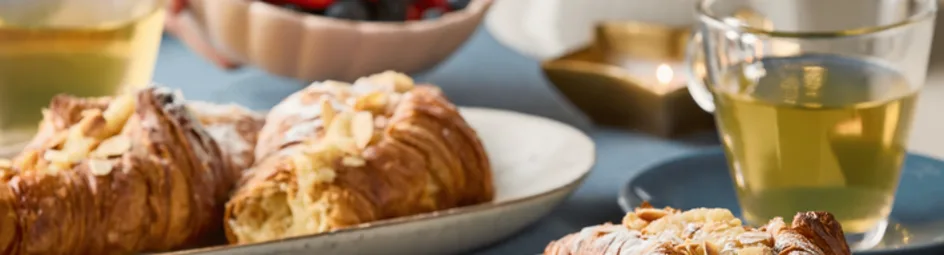 Gevulde croissant met amandel