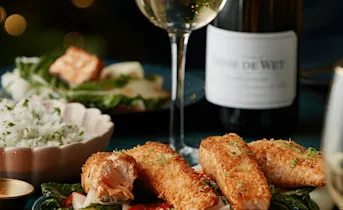 Aziatische zalm met paksoi