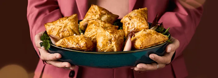 Mini beef wellingtons