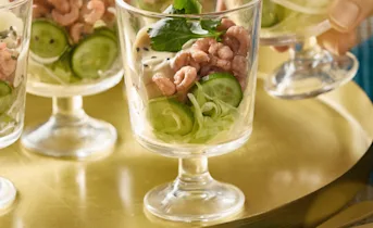 Garnalencocktail op Japanse wijze