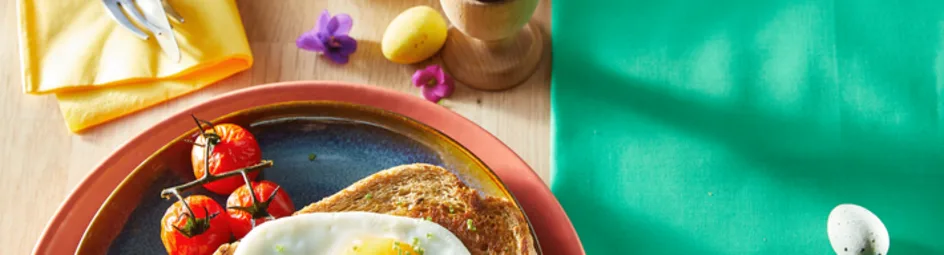 Tuna melt tosti met een eitje