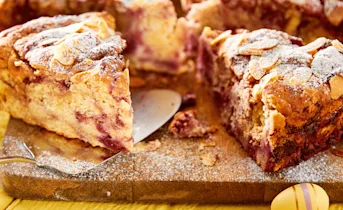 Sconestaart met frambozen en anijs