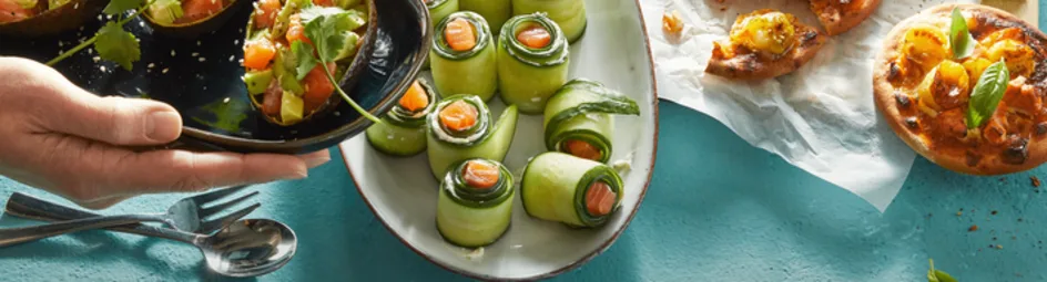 Zalmrolletjes