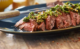 Bavette met chimichurri