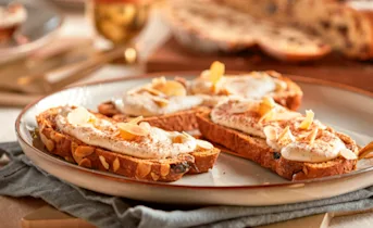 Toast van feeststol