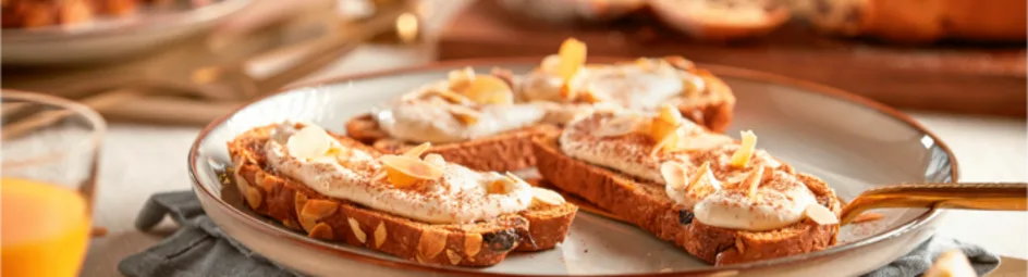 Toast van feeststol
