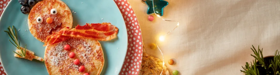 American pancakes vieren kerst!