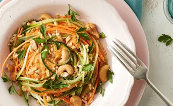 Groente-spaghettisalade