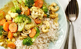 Curry met bloemkool