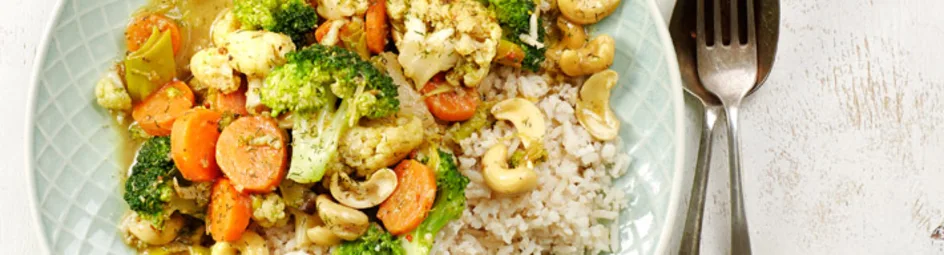 Curry met bloemkool