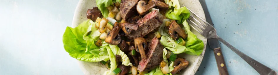 Balletje Breed met koolrabi en courgette uit de wok