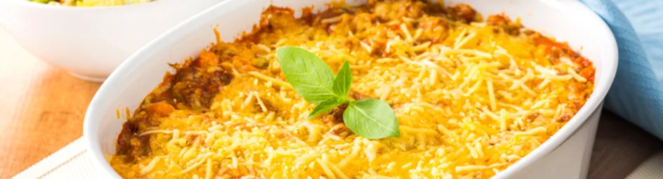Lasagne met gehakt en groenten