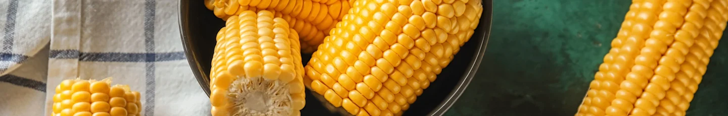 Mais recepten topbanner