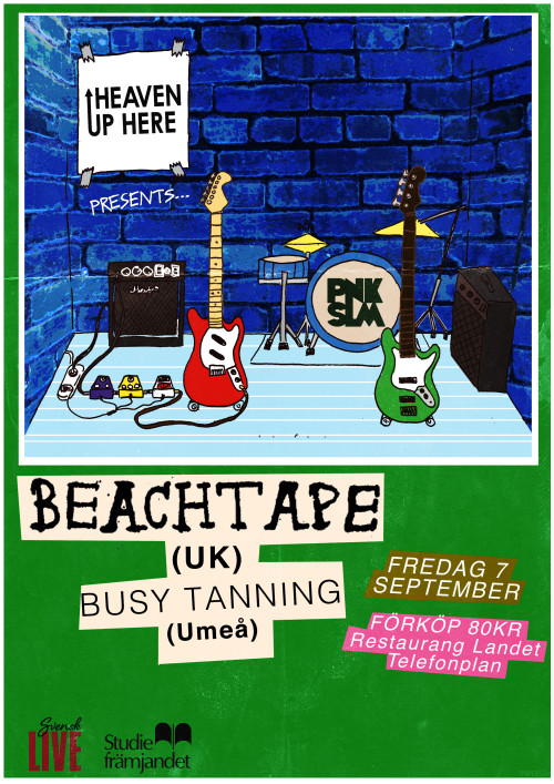 Beachtape & Busy Tanning poster