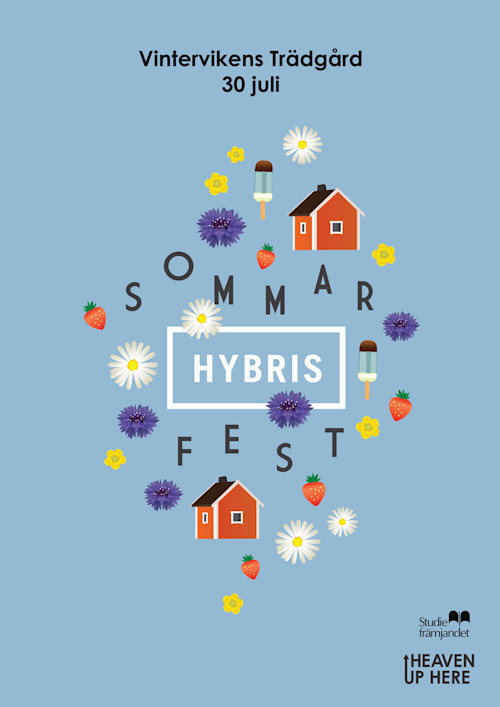 Heaven Up Here's sommarefterfest sommarfest-affisch
