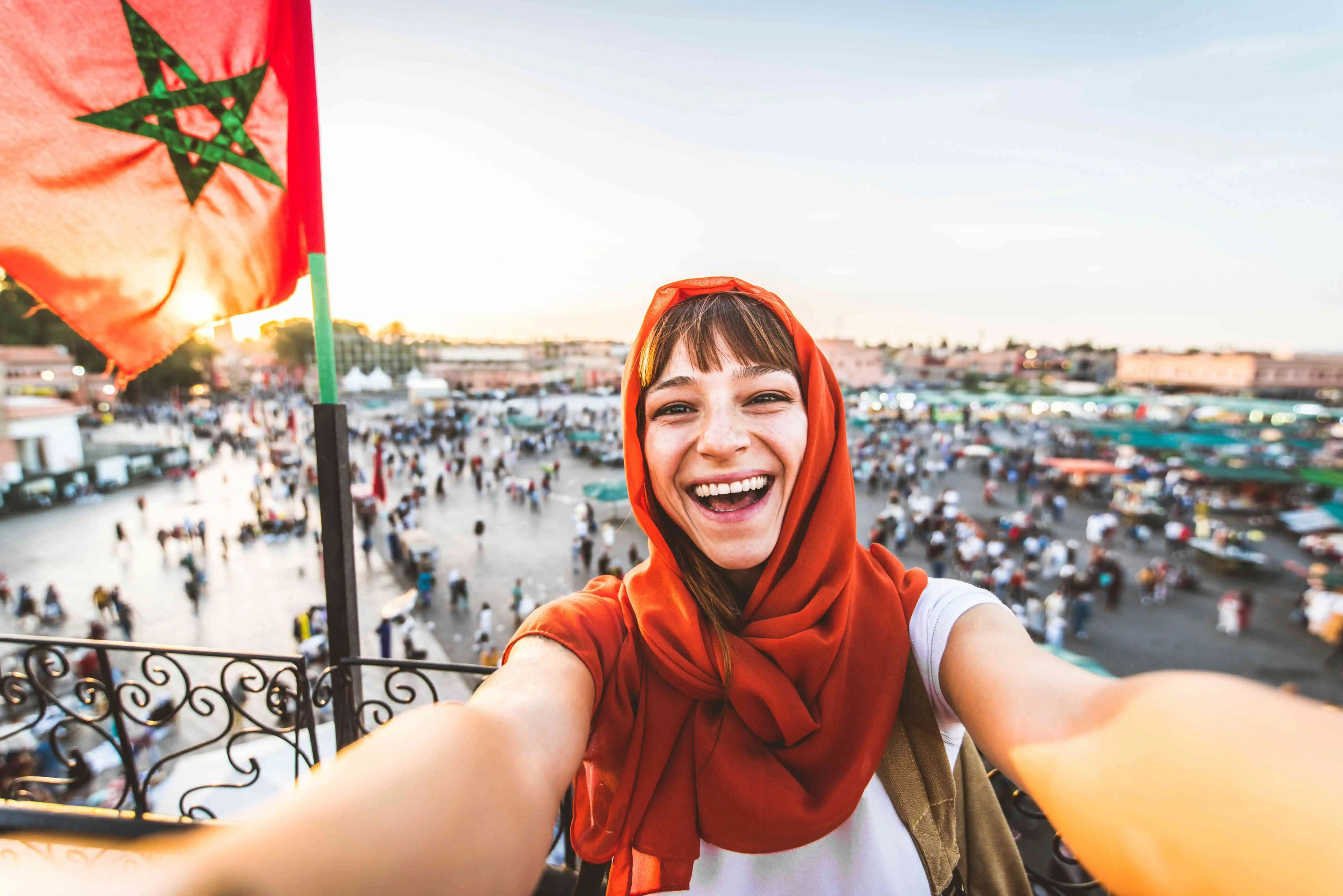 happy-women-tourist-visiting-jamaa-el-fna-market-morocc