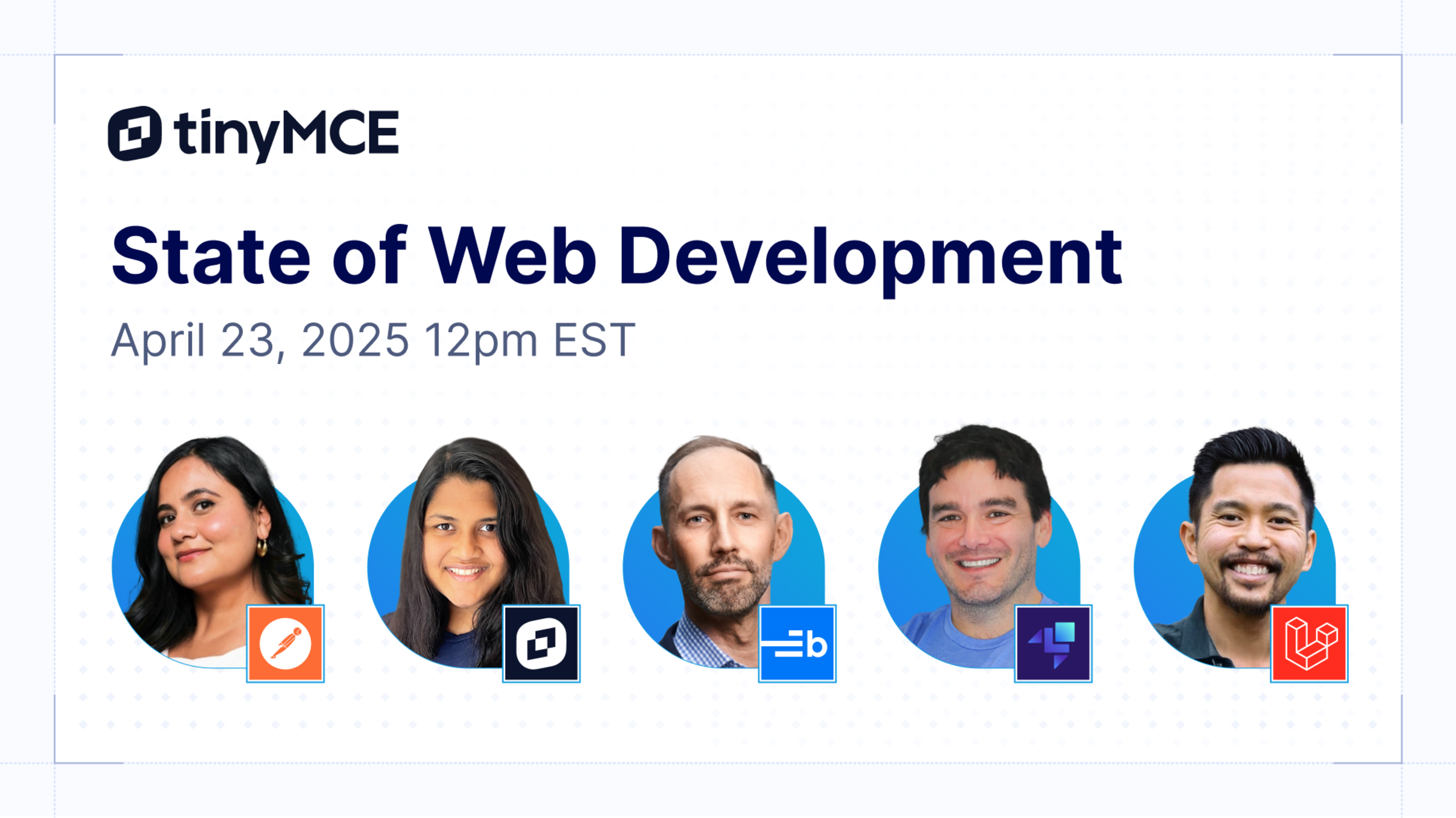 State of Web Development Webinar | TinyMCE