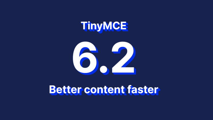 The numbers 6.2 and the phrase better content faster
