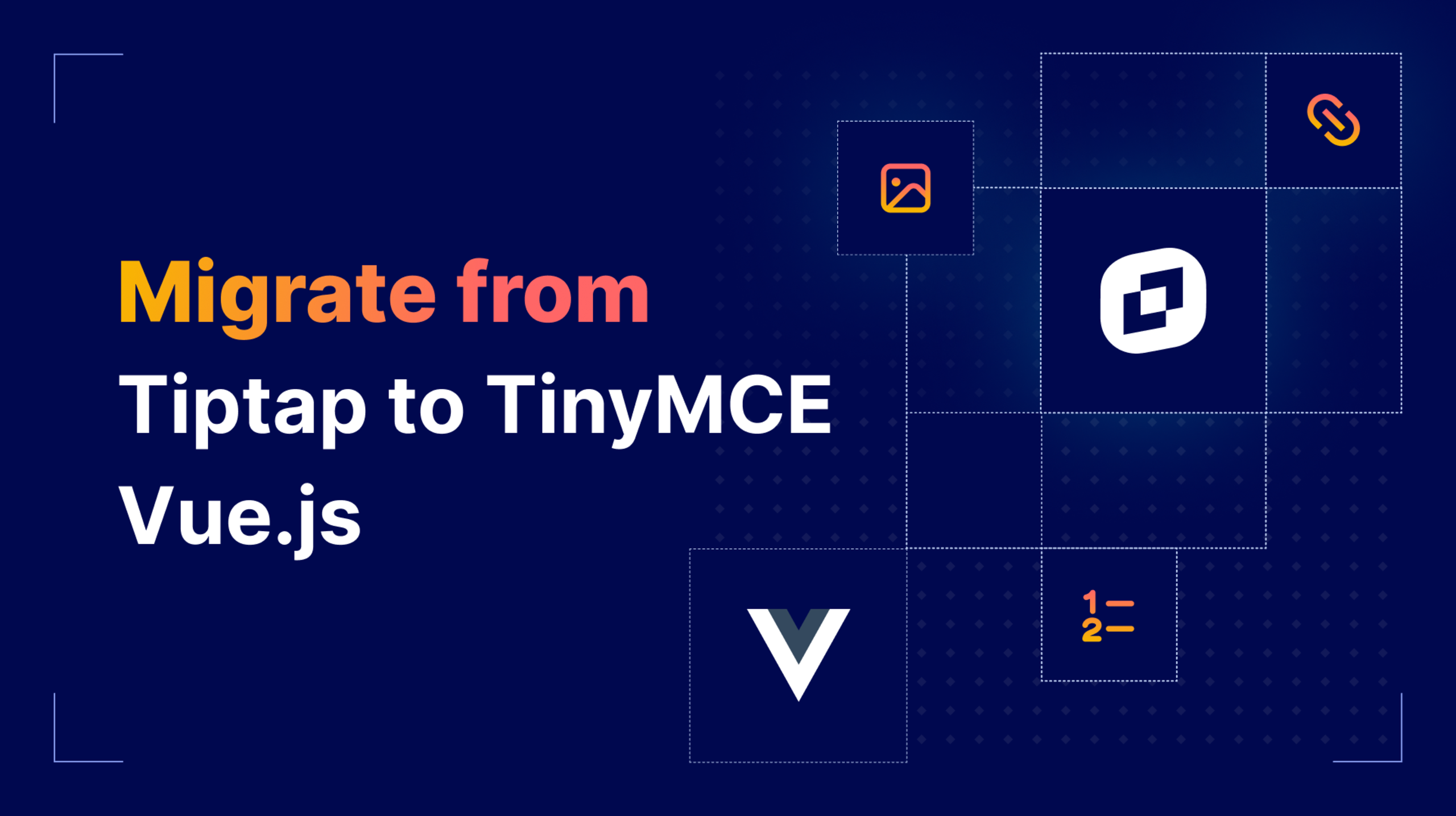 Migrating from Tiptap to TinyMCE Vue.js