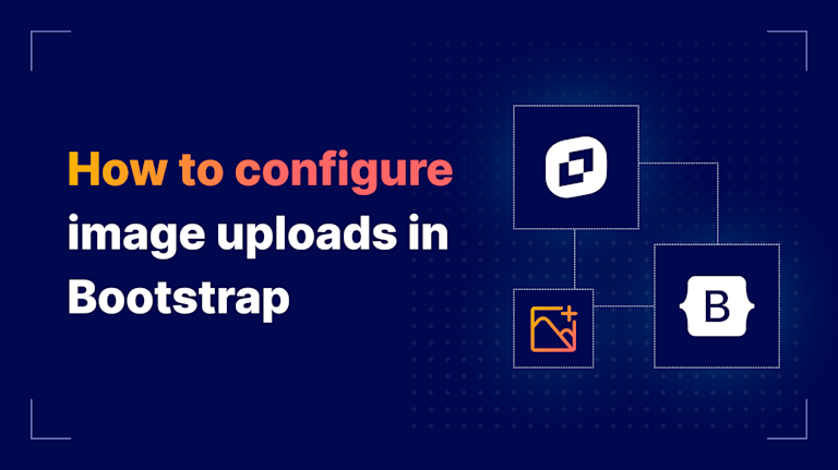How to configure image uploads in Bootstrap