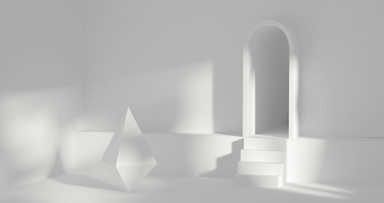A diamond arrives to it's target address - a white castle - representing rich text editor html export by Fakurian Design