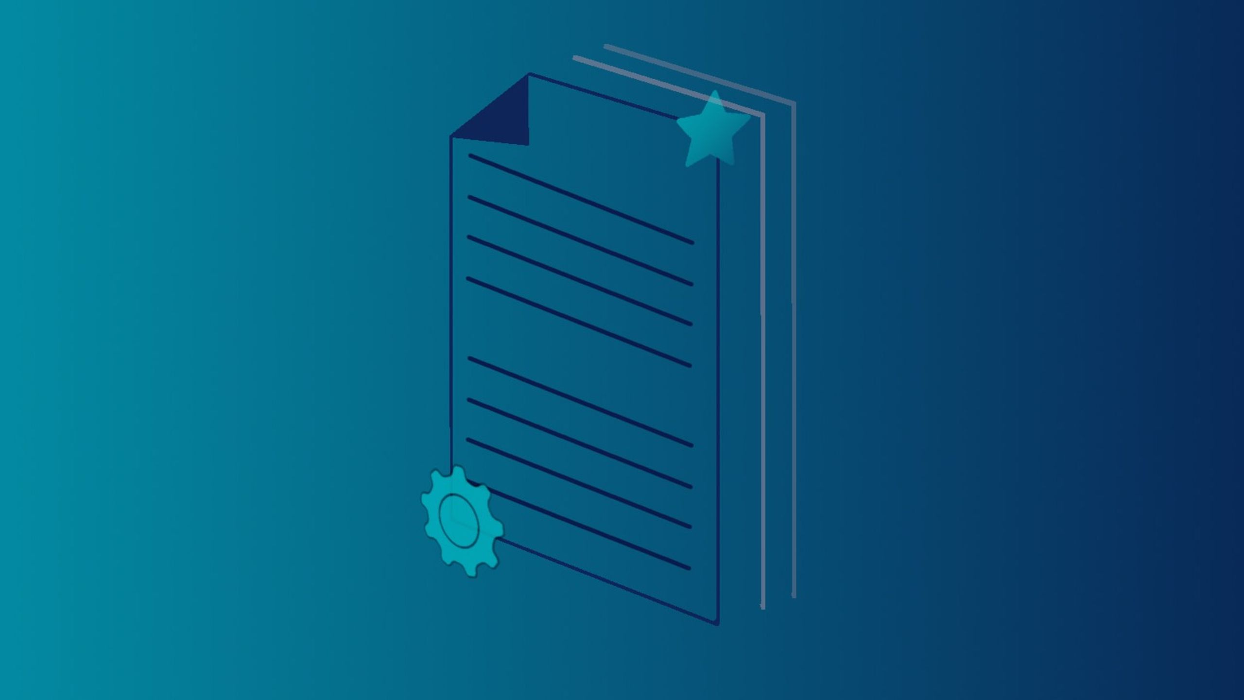 CMS configuration and hybrid use case represented by a gear and star