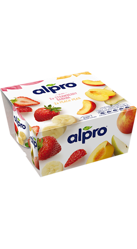 Fraise-Banane / Pêche-Poire Sans morceaux